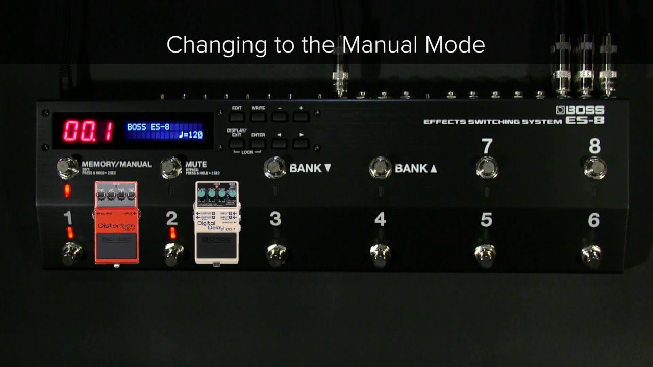 BOSS Dispositivo ad effetto ES-8