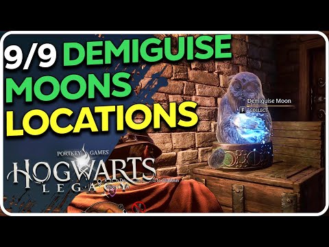 Return Demiguise Moons 9 Statue Locations to Get Alohomora II Hogwarts Legacy