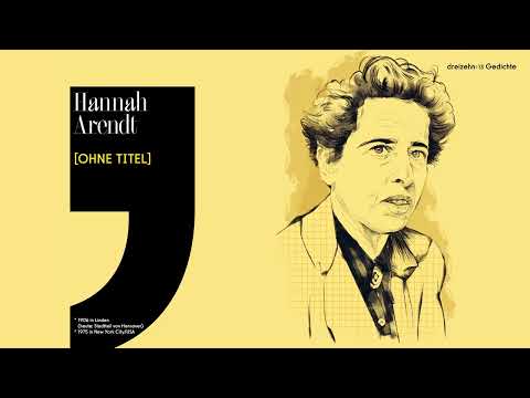 Hannah Arendt – [ohne Titel]