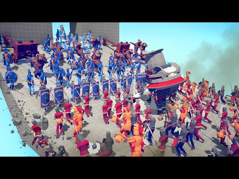 SUPER MEDIEVAL ARMY 🔥 vs 👑 100x EVERY TEAM TOURNAMENT / Totally Accurate Battle Simulator ( TABS )