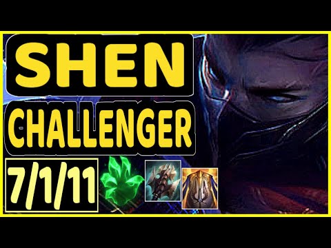 SLASHER1144 (SHEN) - 7/1/11 KDA TOP CHALLENGER GAMEPLAY - NA