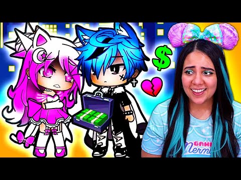 The Cold Alpha Billionaire's Girlfriend ❄️💘 Gacha Life Mini Movie Love Story Reaction