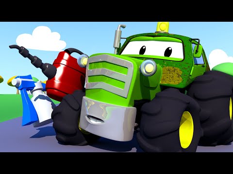 Spalatoria lui Tom - Tractorul Ben 2 - Orasul Masinilor 💧 Desene pentru copii