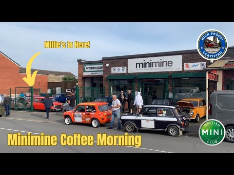 Minimine coffee morning 2023 with @britishminiclub