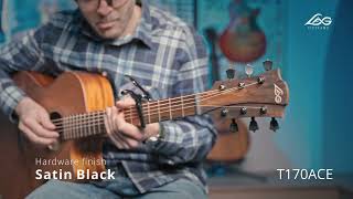 Video thumbnail for Electro Acoustic Guitar LAG T170ACE by MusicMaxEu