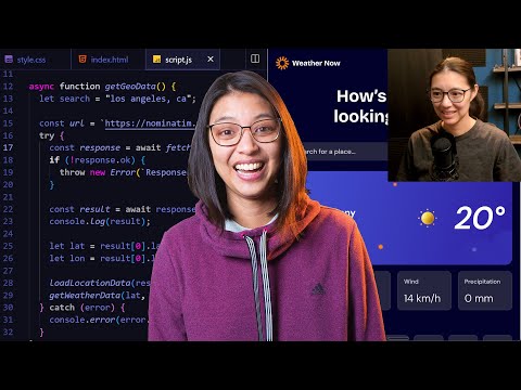 Build a Weather App with HTML, CSS, & JS