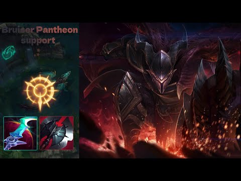 How to SOLO CARRY AS Bruiser Pantheon support | League of Legends Off-meta