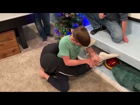 P & J birthday jiu jitsu match.