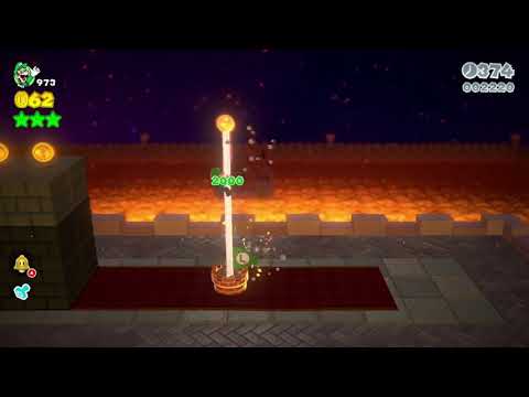 Super Mario 3D World (Switch) 5-7 Itemless Speedrun - Time: 26 (Former WR)