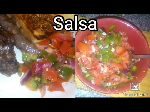 Easy Salsa Namibian way /Cooking D Recipes E5 / Vlogmas Day 8