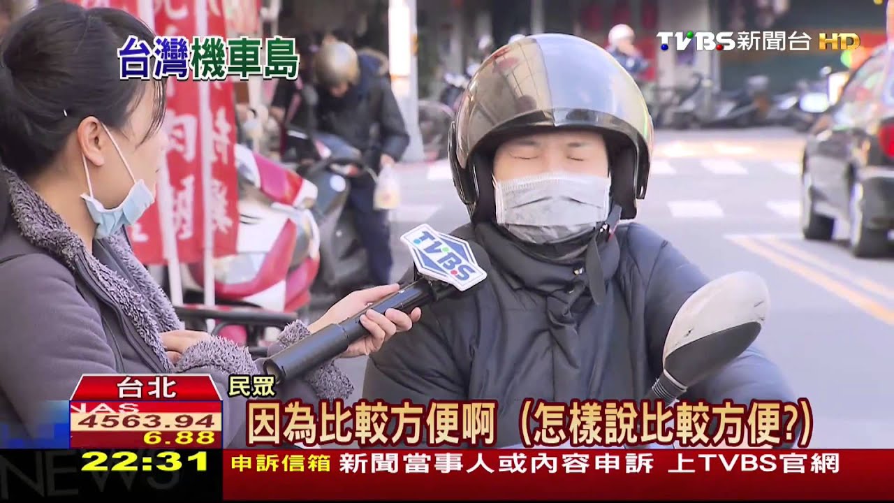 就愛機車! 「機動性高」近5成人慣摩托車代步