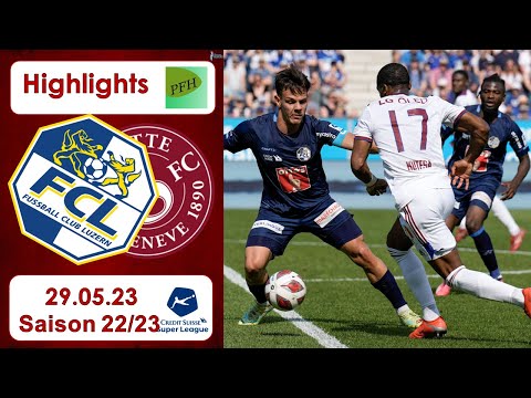 FC Luzern vs Servette - Genf FC (29.05.2023)
