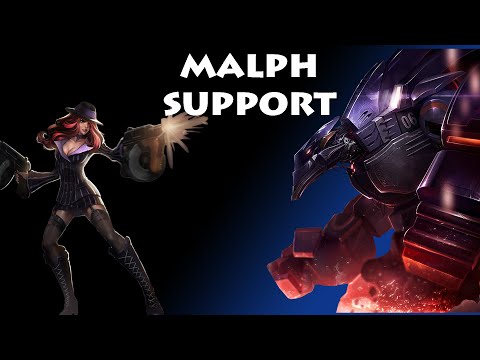 LoL Highlight: When You Have a Malph Support ft DDarkie