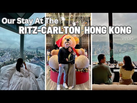 RITZ-CARLTON HONG KONG | Vlog | Luxury Stay At The Tallest Hotel In HK