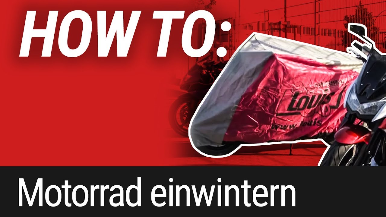 HOW TO: Motorrad einwintern/einmotten