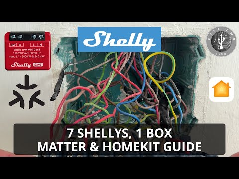 7 Shellys, 1 Box: Step-by-Step High-Density Matter & HomeKit Guide