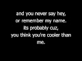 Cooler than me- Mike Posner ft. Big sean with ...