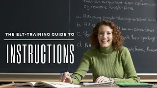 CELTA - Giving clear instructions