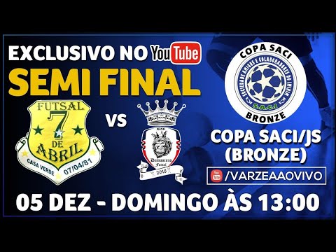 7 de Abril FS x Real Damasceno FS - Semi Final - Copa SACI (Bronze)