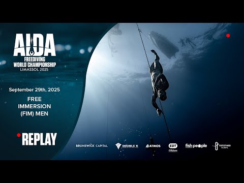 FIM Men: AIDA Depth World Championship Limassol 2025 - Free Immersion
