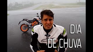 Pilotando na chuva