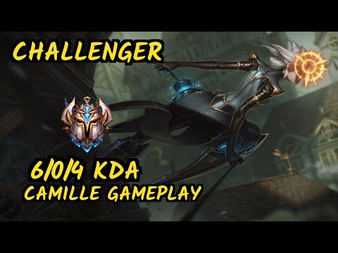 S04 Abbedagge (CAMILLE) vs AATROX - 6/0/4 KDA MID CHALLENGER GAMEPLAY - EUW