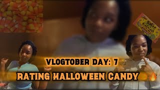 RATE HALLOWEEN CANDY W/ ME🍫🍭| VLOGTOBER DAY: 7🎃📸!!!