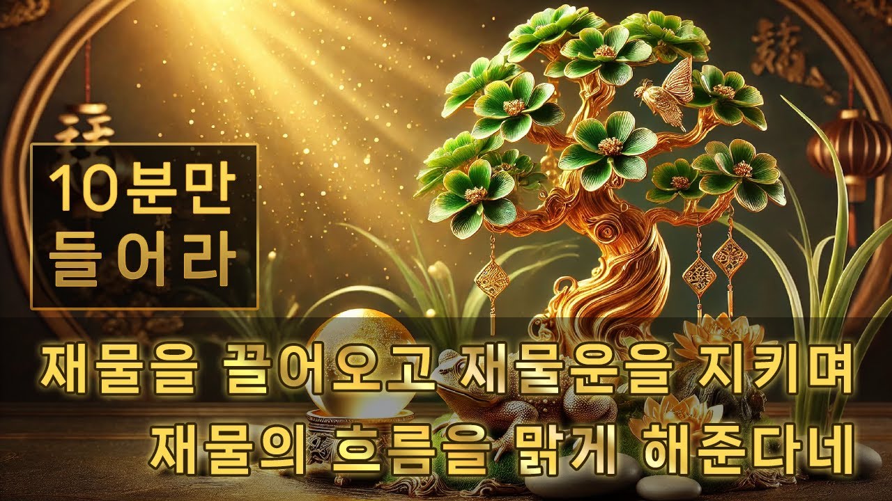 뜻밖의 재물이 풍성하게 다가옵니다!