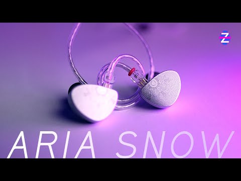 The More SHINY Aria? Lots to Love! - Moondrop Aria Snow Review