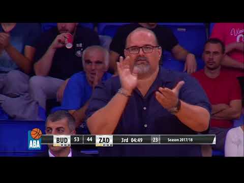 ABA Liga 2017/18 highlights, Round 1: Budućnost VOLI - Zadar (30.9.2017)
