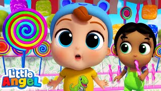 Mix Lollipop Song + Jill&#39;s Birthday Spa | Little Angel Kids Songs &amp; Nursery Rhymes