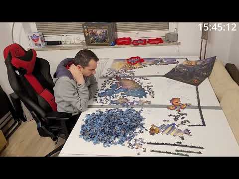 Puzzle Ravensburger 9000,  Magical Dragon Forest, Part 2 Of 2