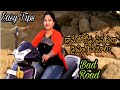 How To Drive On Damaged Bad Road Perfectly Easy Tips Q A Series E4 Learn Two Wheeler Driving