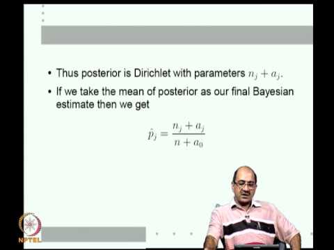 Mod-03 Lec-08 Bayesian Estimation examples; the exponential family of densities and ML estimates