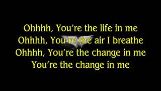 The Change In Me - Casting Crowns (Lyrics)