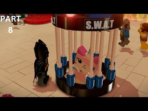 The LEGO Movie Videogame Walkthrough Gameplay Part 8 Attack On Cloud Cuckoo Land