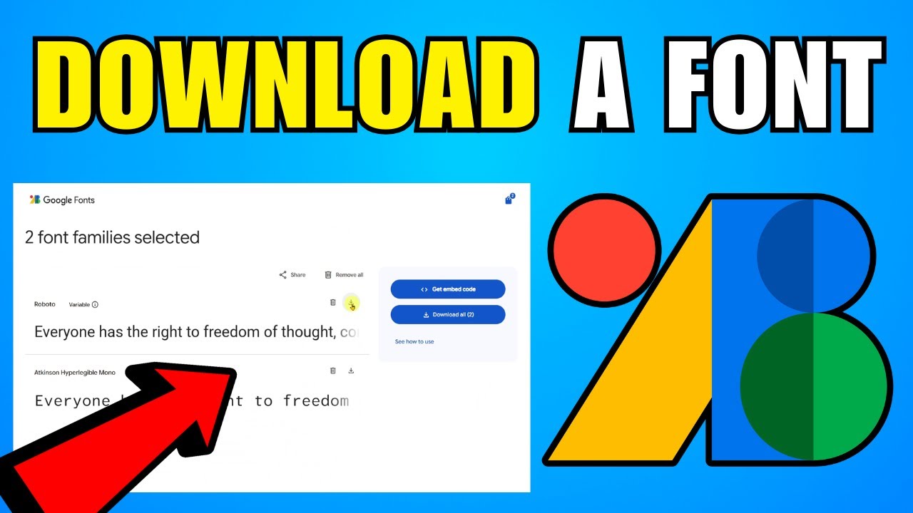 How To Download A Font From Google Fonts 2026 (Complete Guide)