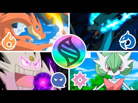 MELHOR MEGA EVOLUÇÃO DE CADA TIPO !!