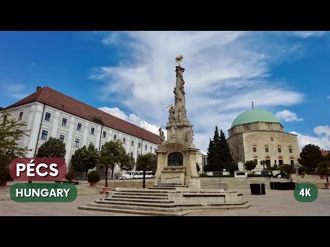 Pécs - Caminhando na Hungria