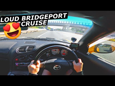 FD RX7 POV- Cruise through Brisbane Streets
