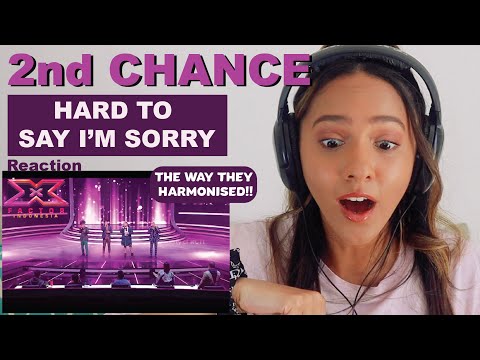 2ND CHANCE - HARD TO SAY I`M SORRY (CHICAGO) | X FACTOR INDONESIA 2021| REACTION!!