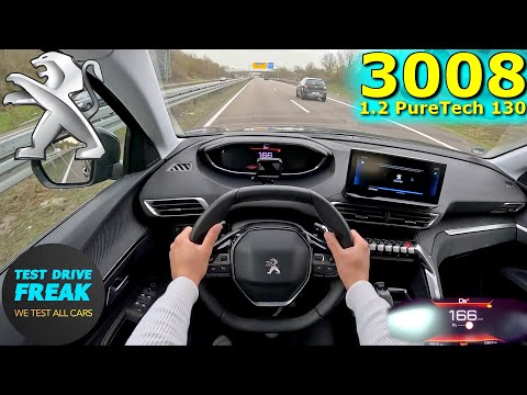 2023 Peugeot 3008 1.2 PureTech 130 131 PS HIGH SPEED AUTOBAHN DRIVE POV