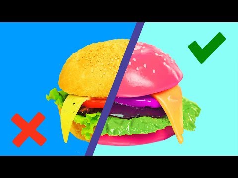 Gummy Food vs Real Food Challenge! Video