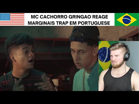 CACHORRO REACT 🐶 Marginais Trap ⚡ - Jovem Dex, Meno Tody & Felp 22 🇺🇸 GRINGO REACT 🇺🇸