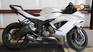 13-18 Kawasaki ZX 636 ZX6R Left Inner Side Trim Fairing Cover