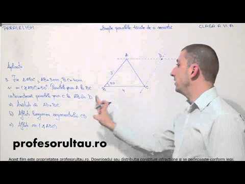 drepte paralele taiate de o secanta exercitii rezolvate - profesorultau.ro