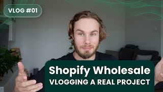 A Simple Shopify Wholesale Store Without Using Apps (real project vlog)