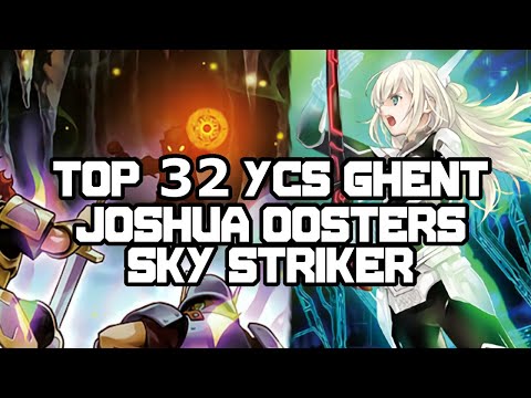 Yu-Gi-Oh! YCS Ghent Top 32 Sky Striker Deck Profile Joshua Oosters