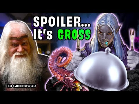 What do DROW actually eat?