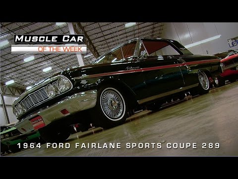 Muscle Car Of The Week Video #66: 1964 Ford Fairlane Sports Coupe K-Code 289